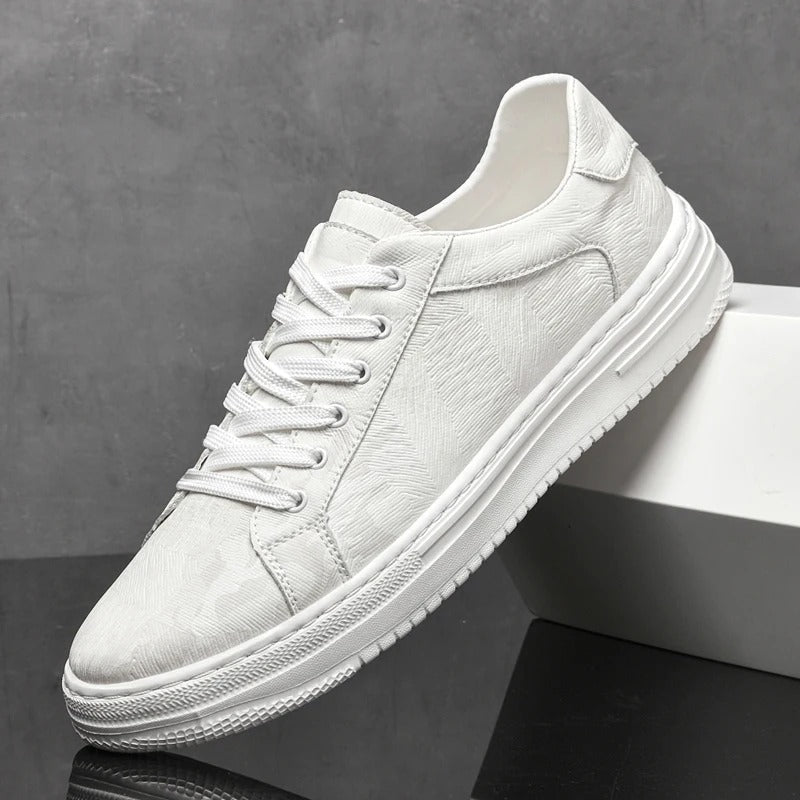 Men's Lace-Up Sneakers Minimal Design