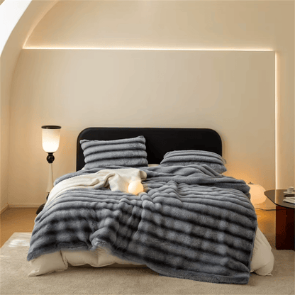 Liora Faux Fur Throw Blanket