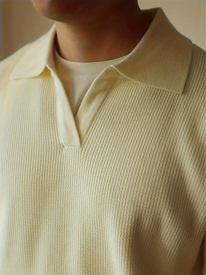 Classic Fit Long-Sleeve Polo Shirt