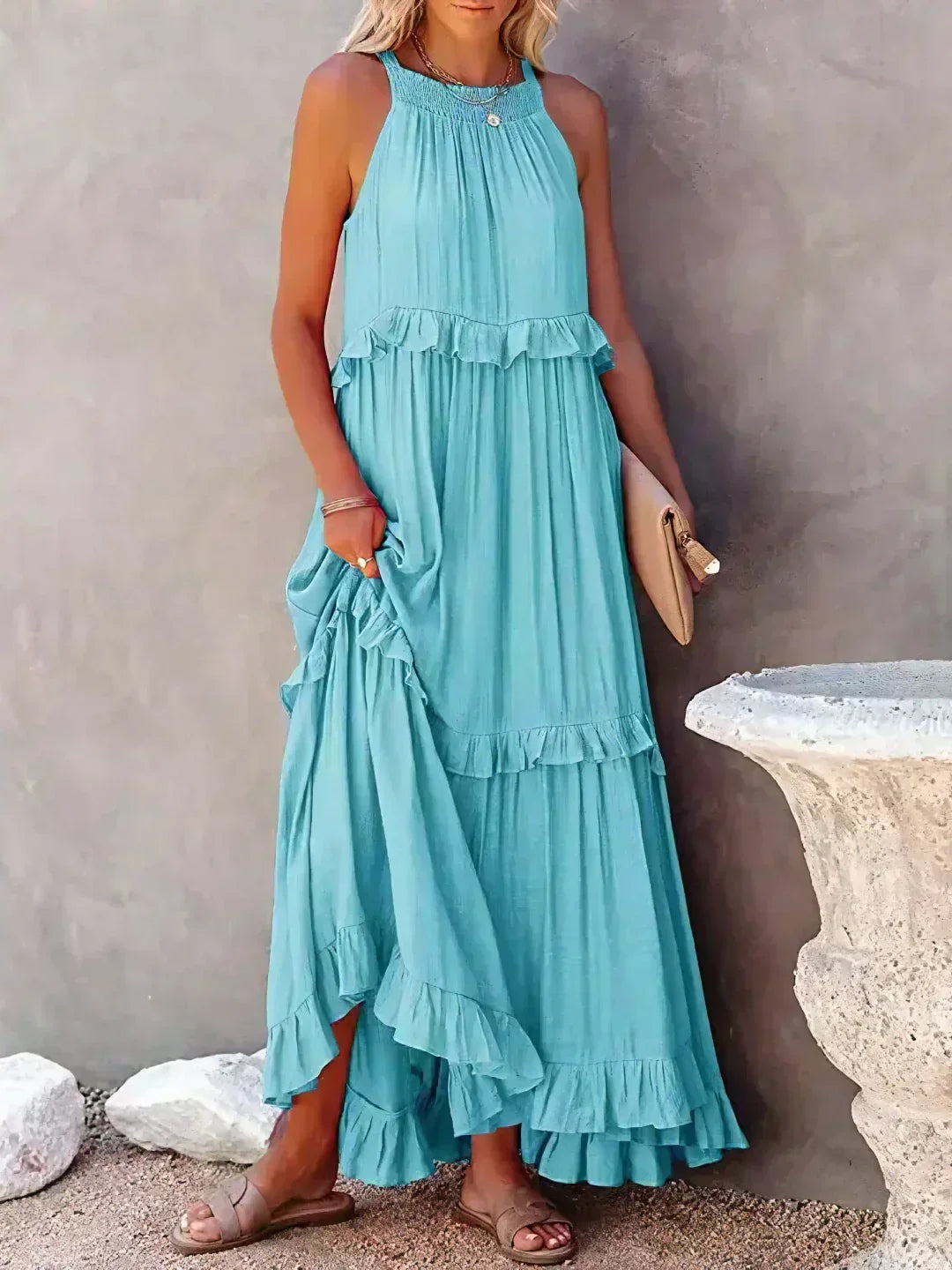 Elegant Women's Heather Dress