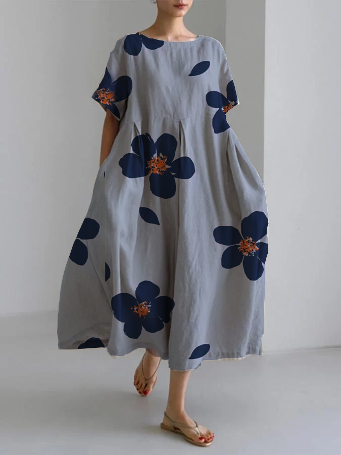 Beautiful Floral Maxi Dress for Women - VibreMode