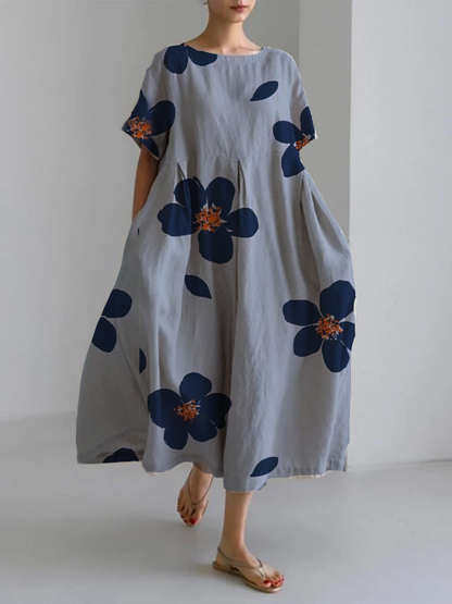 Beautiful Floral Maxi Dress for Women - VibreMode
