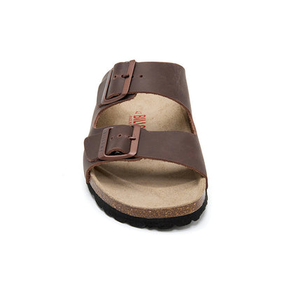 Men's Brown Malibu Sandals Open Toe Casual