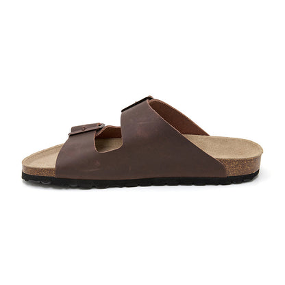 Men's Brown Malibu Sandals Open Toe Casual