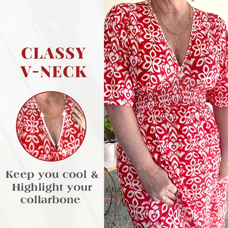 Floral Chic Summer Dress