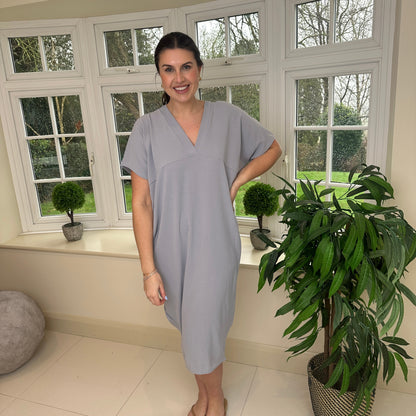 Chic V-neck Sundress for Women
