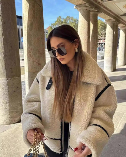 Women's Oversized Jacket Comfortable Outerwear