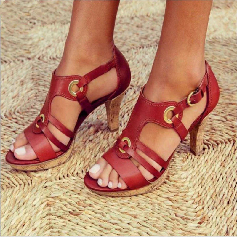 Sexy Ladies High Heel Summer Sandals - VibreMode