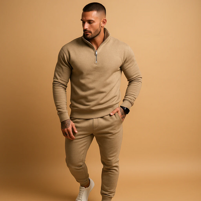 Men's Cotton Lounge Set Hoodie And Joggers