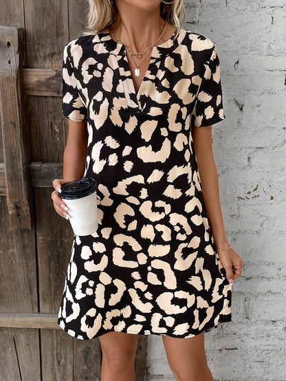 Relaxed Fit Summer Women's Floral Dress