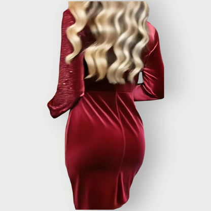 Chic Off Shoulder Party Dress