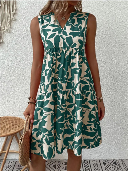 Beautiful Floral Maxi Dress - VibreMode