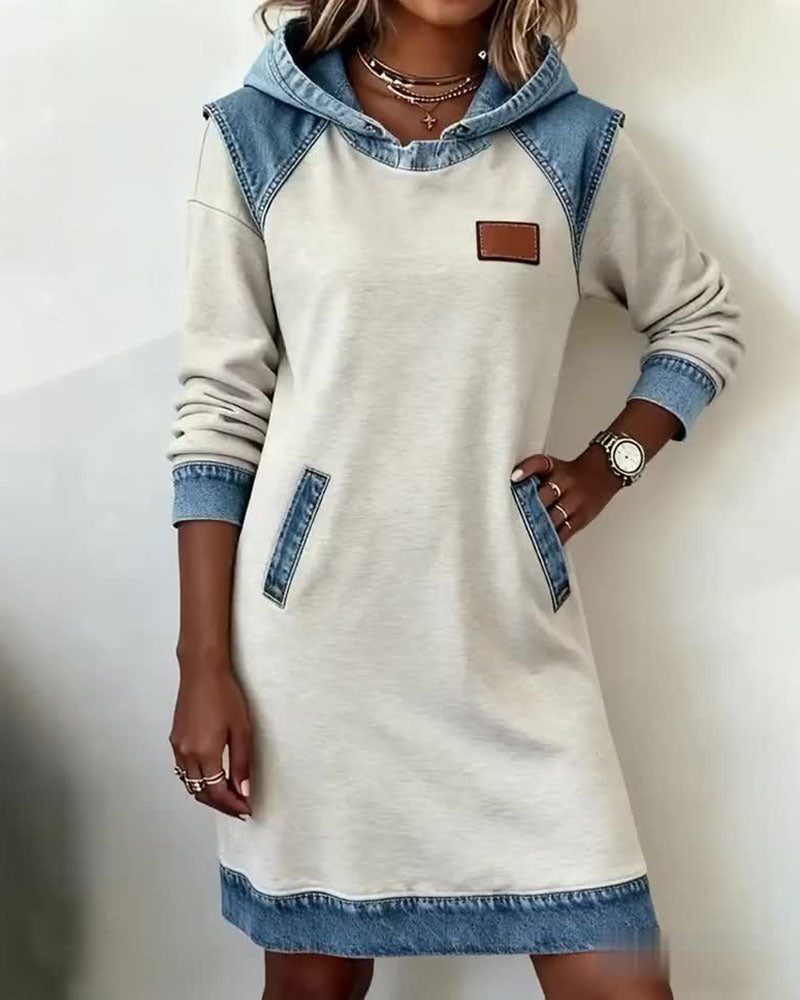 Fashionable Blue Jeans Dress