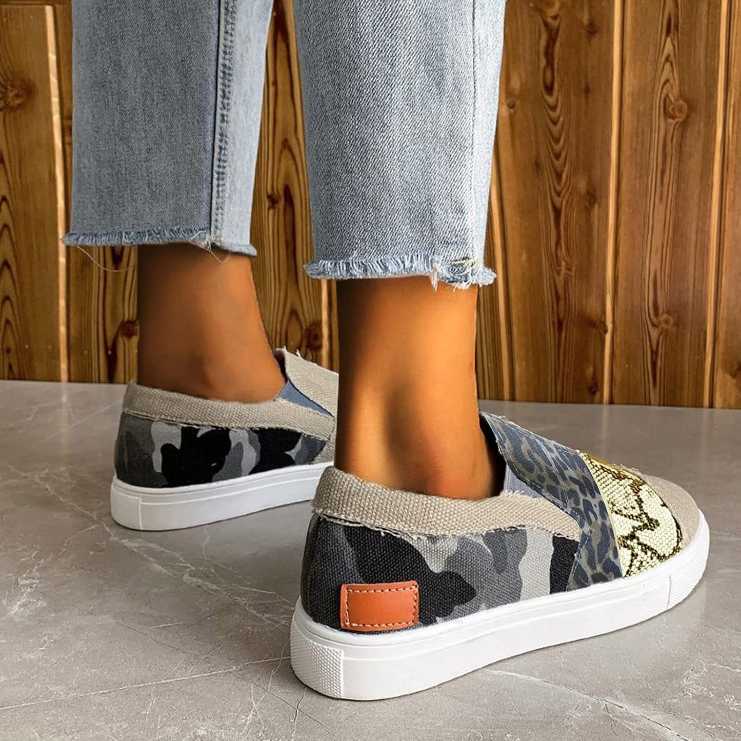 Women's Denim Loafers