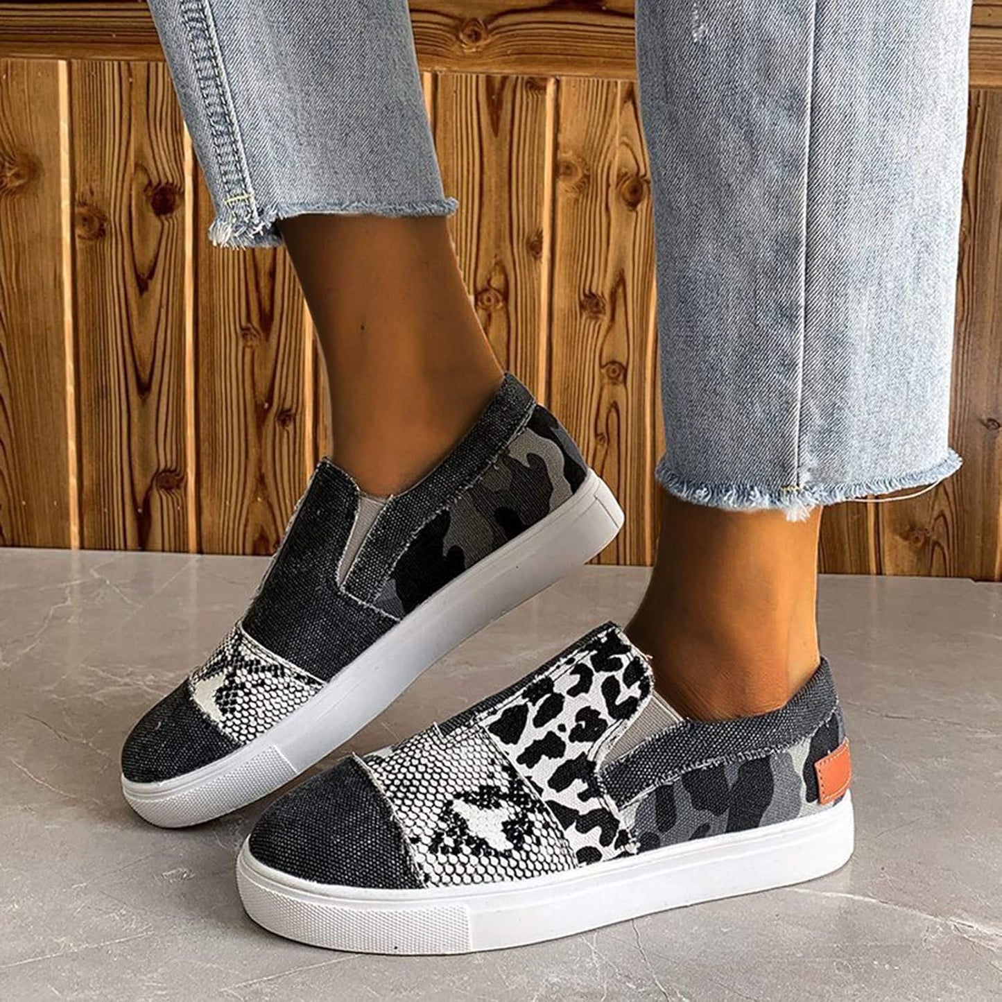 Women's Denim Loafers