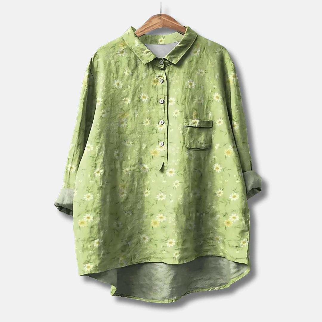 Women's Loose Fit Long Blouse