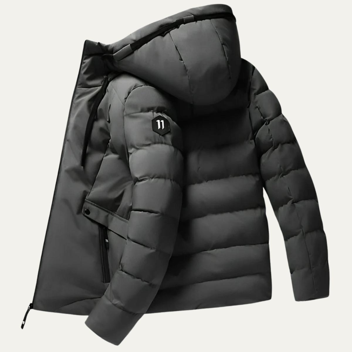 Men's Warm Hooded Puffer Jacket