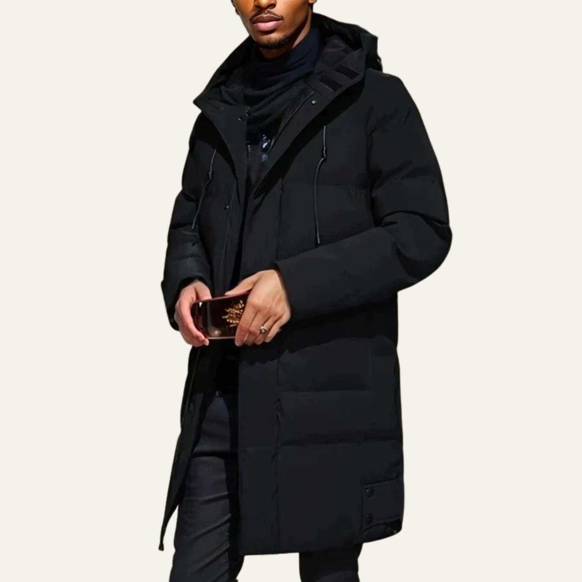 Radcliffe Men's Down Parka Jacket Warm Hooded