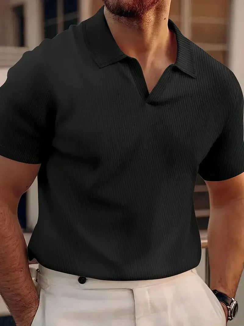 Men's Polo Shirt Pullover Style - VibreMode