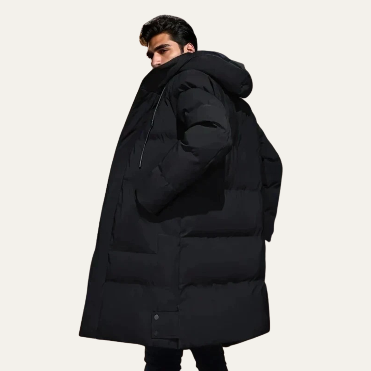 Radcliffe Men's Down Parka Jacket Warm Hooded