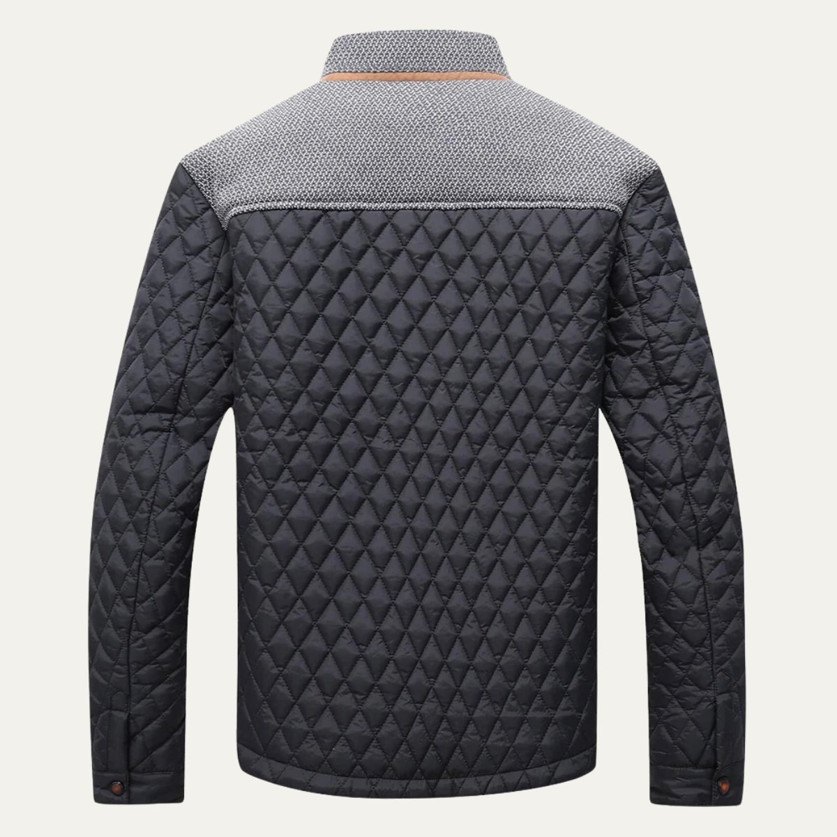 Men's Quilted Bomber Jacket Lightweight Padded