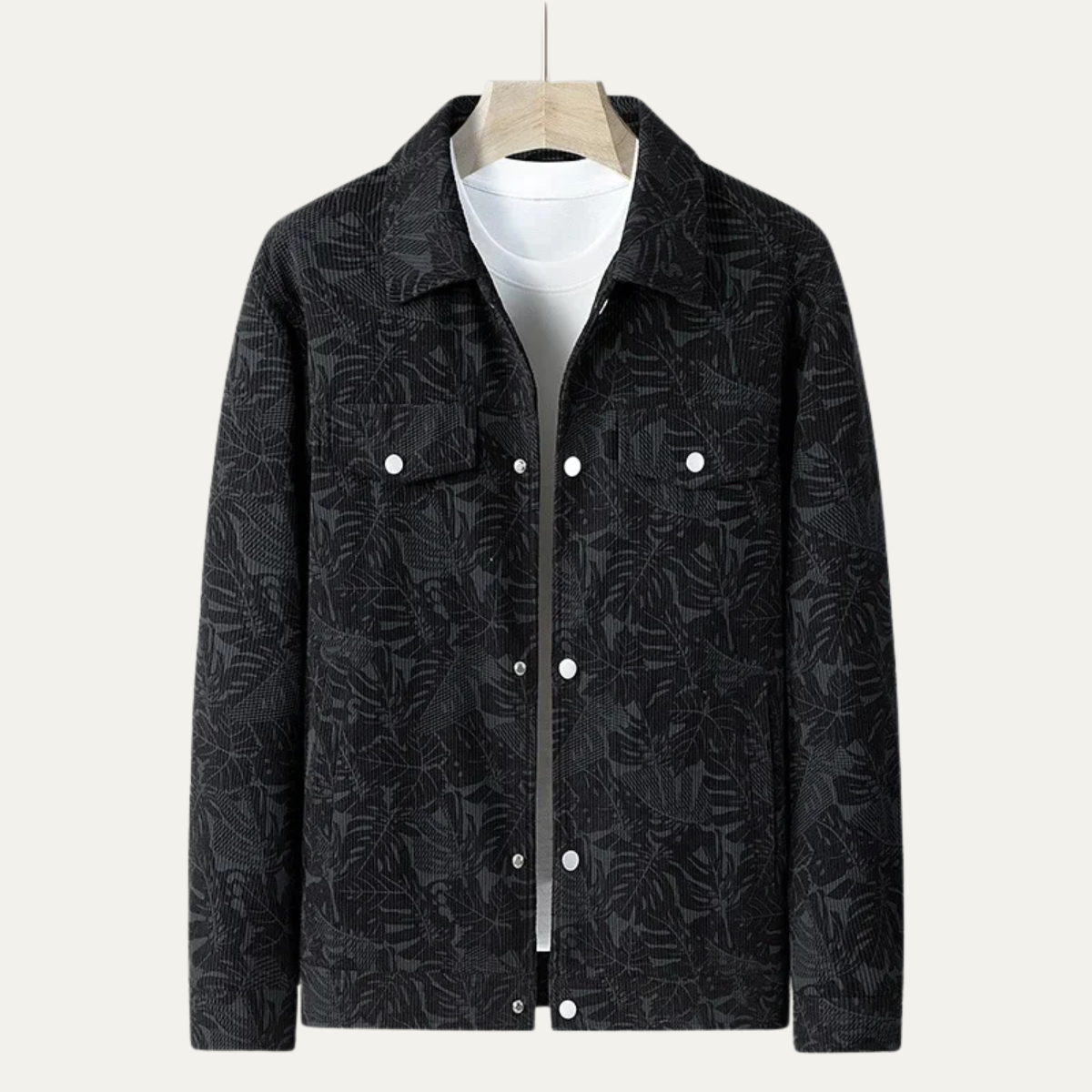 Men's Quilted Cotton Jacket Lightweight Insulated