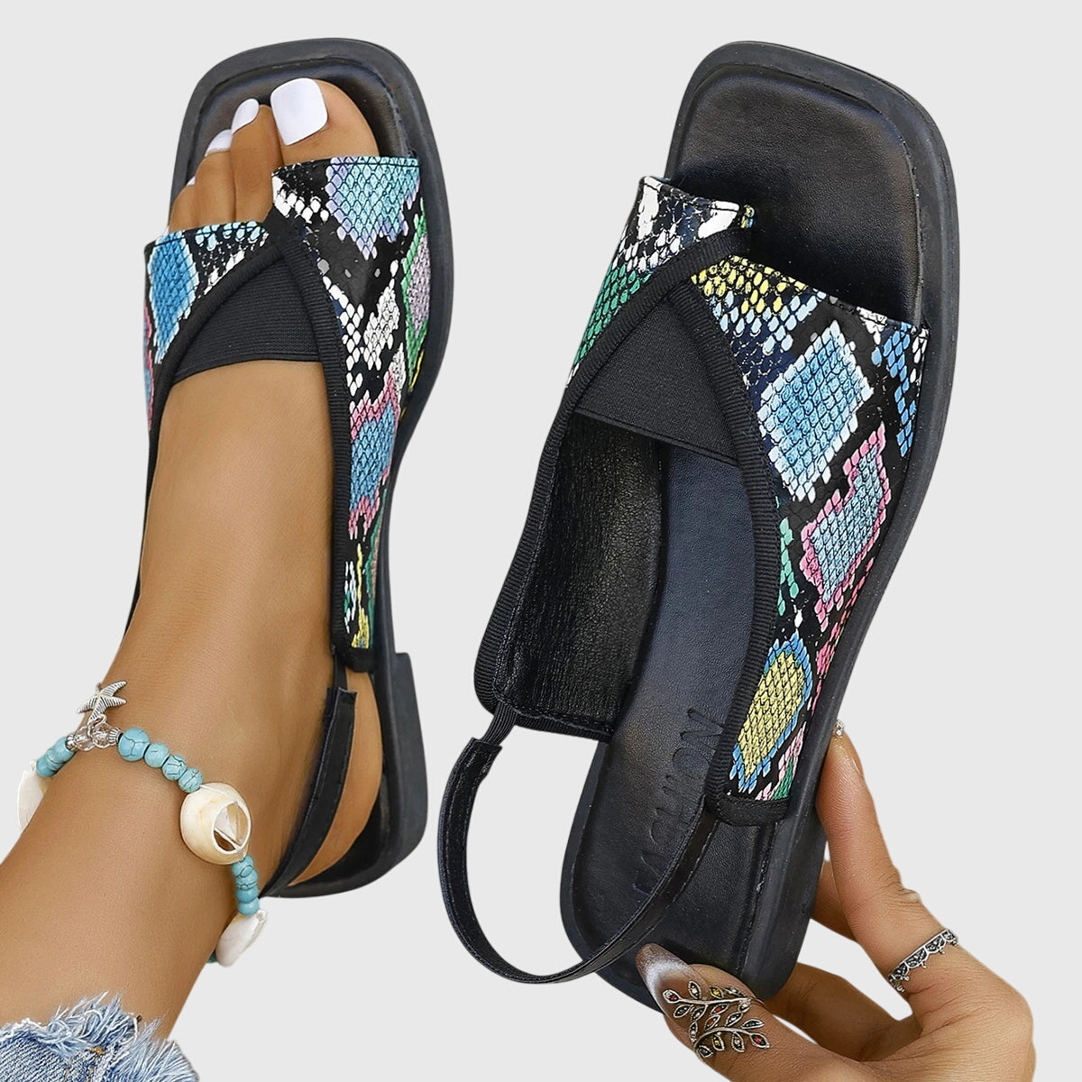 Comfortable Women's Arch Support Sandals with Good Grip