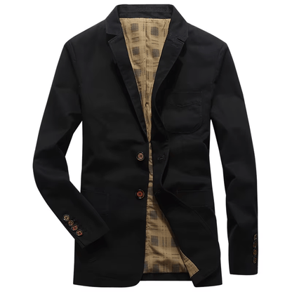 Men's Cotton Twill Blazer