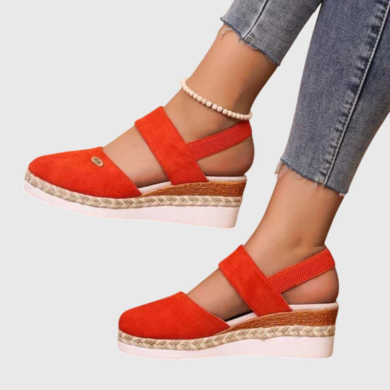 Relaxed Fit Womens Summer Espadrille Sandals