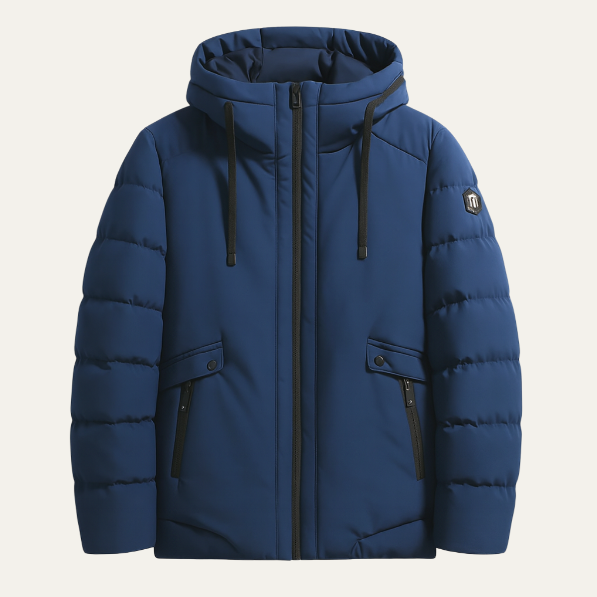 Men's Warm Hooded Puffer Jacket