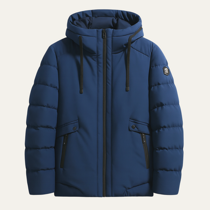 Men's Warm Hooded Puffer Jacket