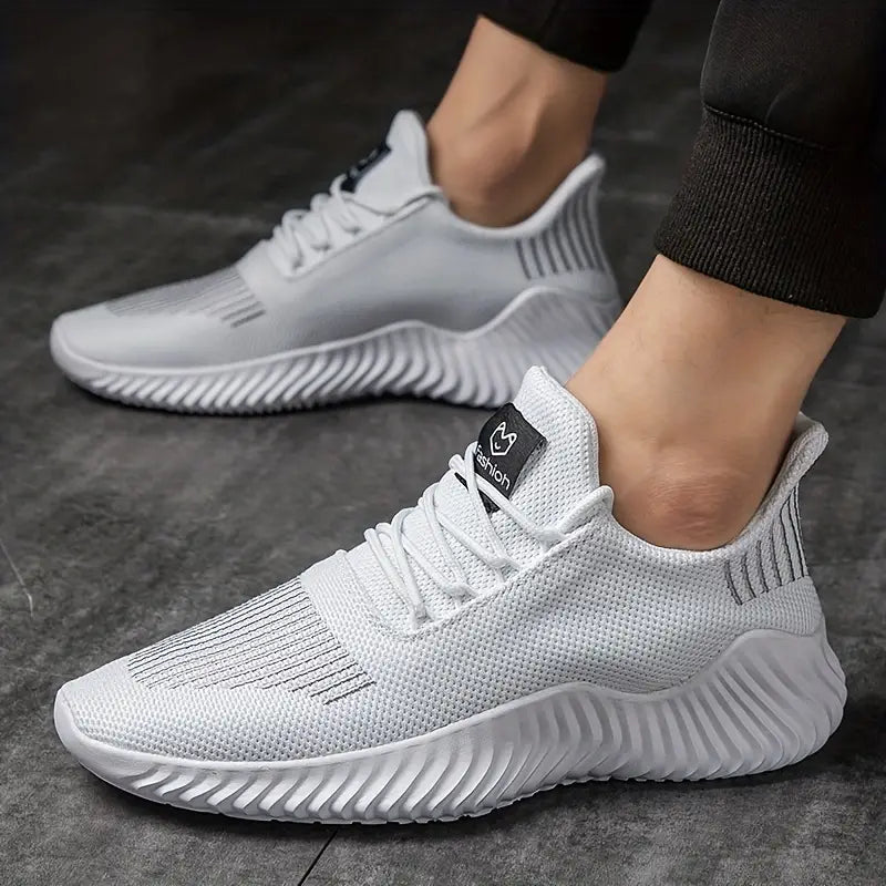Men's Lightweight Lace-Up Sneakers