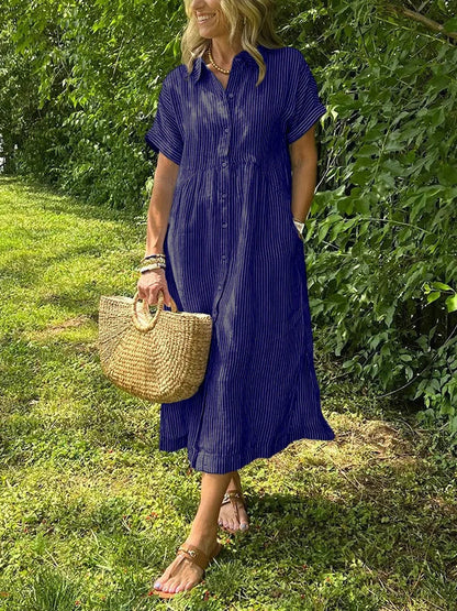 Casual Fit Shirt Dress