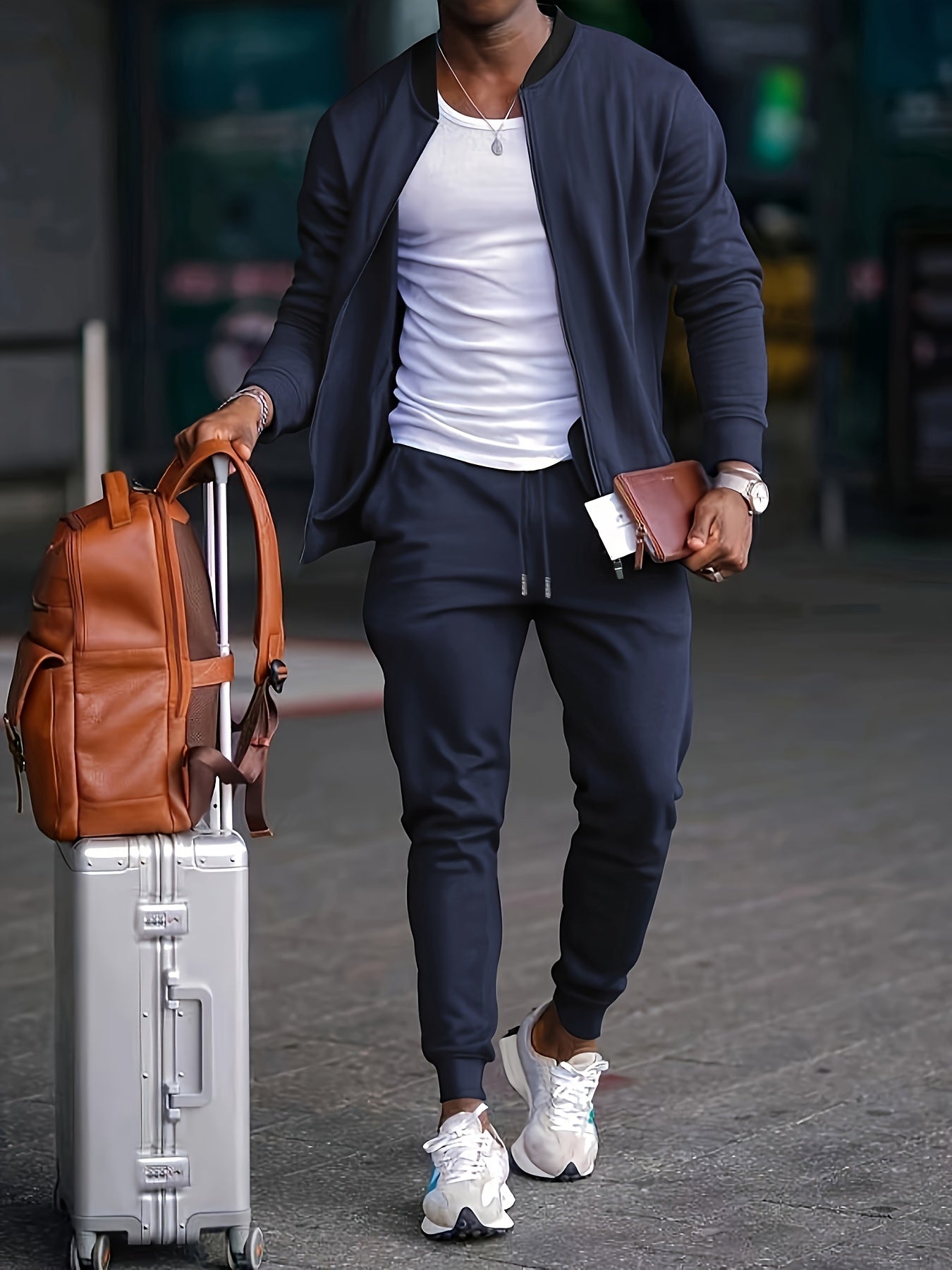 Men's Comfortable Casual Sports Tracksuit Set