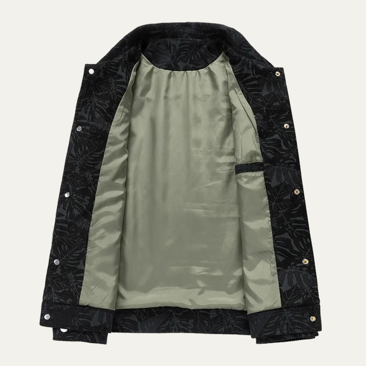 Men's Quilted Cotton Jacket Lightweight Insulated