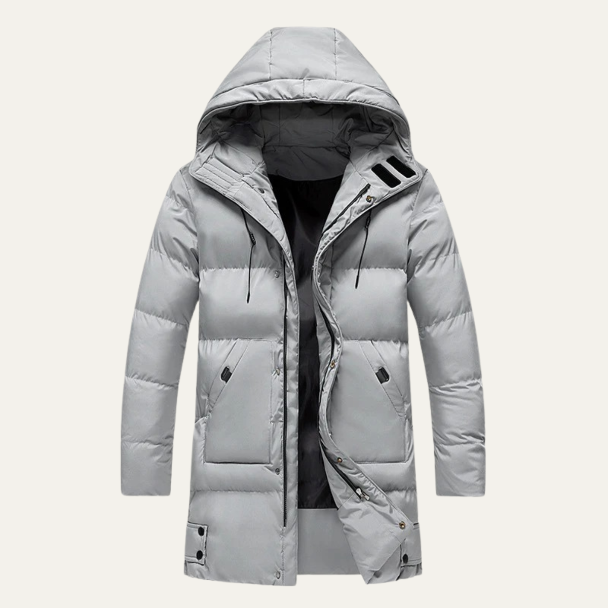 Radcliffe Men's Down Parka Jacket Warm Hooded