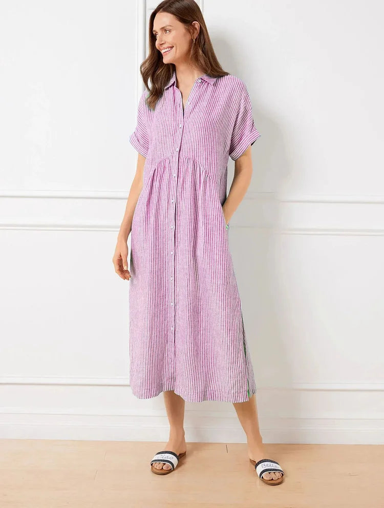Casual Fit Shirt Dress