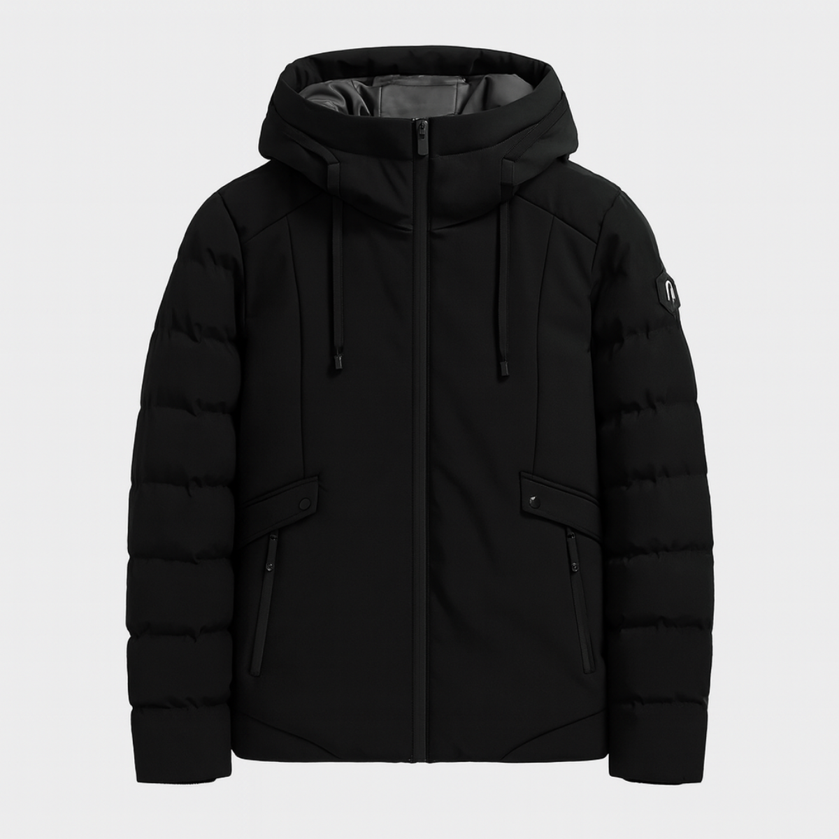 Men's Warm Hooded Puffer Jacket