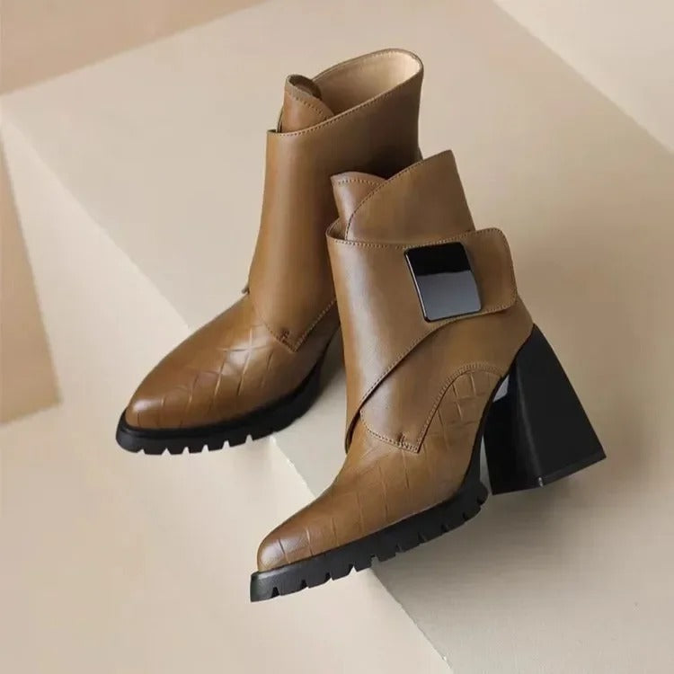 Women's Ankle Boots Strap Detail