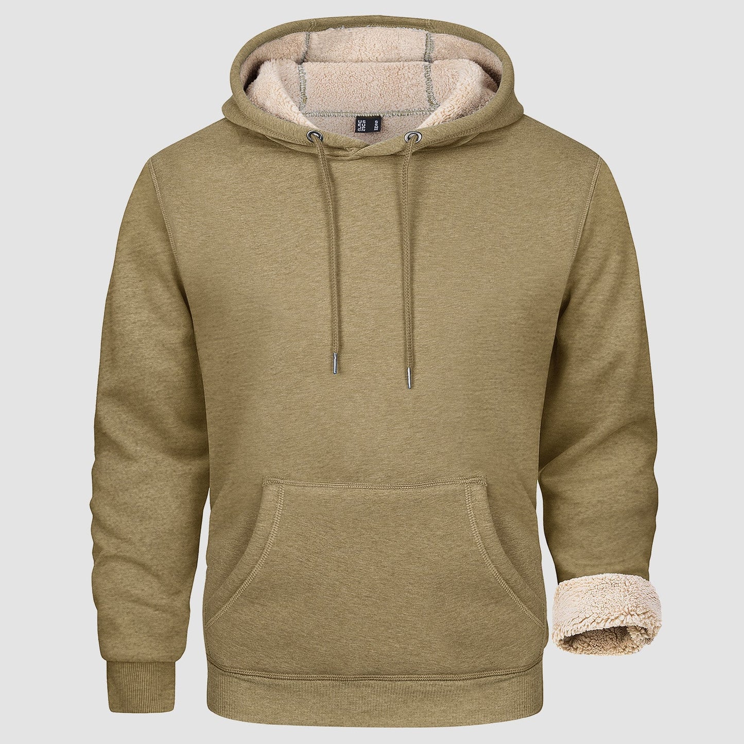 Men's Fleece Hoodie Sweatshirt Warm