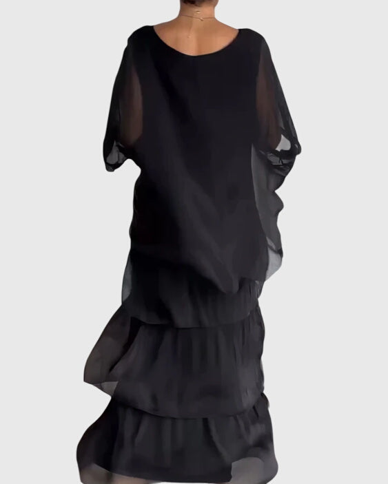 Boho Chic Flowy Maxi Dress for Women