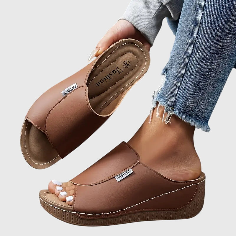 Ladies High Heel Summer Sandals Open Toe