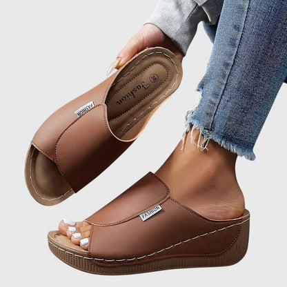 Ladies High Heel Summer Sandals Open Toe