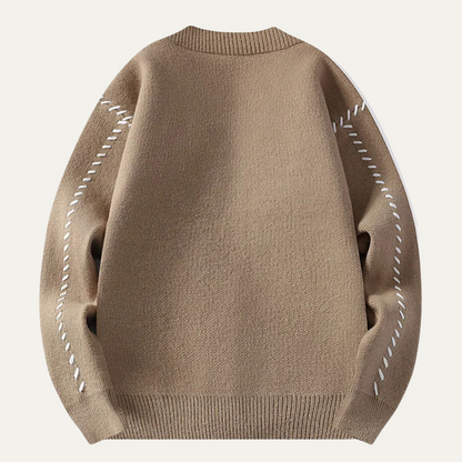 Hawthorne Men's Knit Cardigan Sweater Button Front