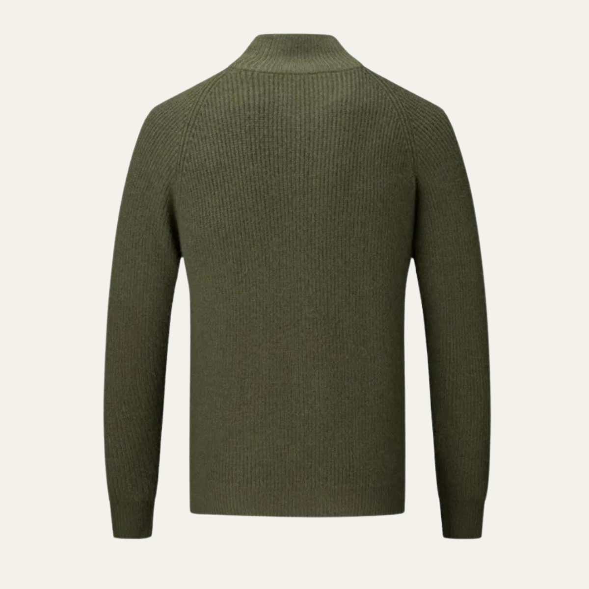 Men's Merino Wool Zip Up Cardigan