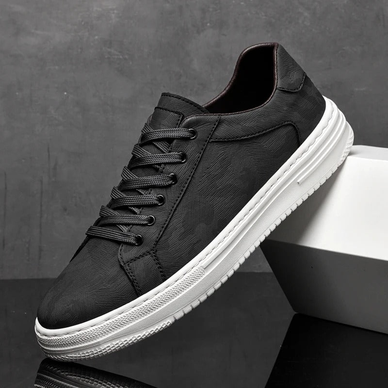 Men's Lace-Up Sneakers Minimal Design