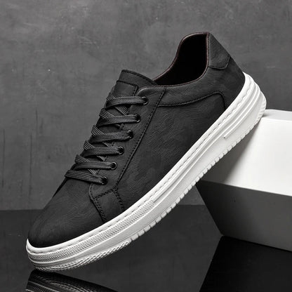 Men's Lace-Up Sneakers Minimal Design