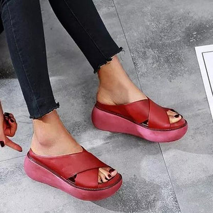 Women's Cushioned Flat Sandals