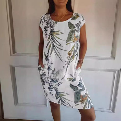 Floral Easy Fit Summer Dress