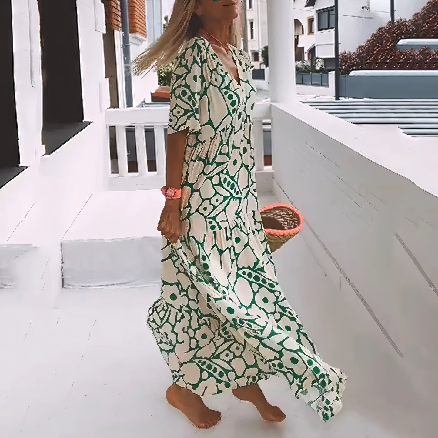 Trendy Floral Sundress